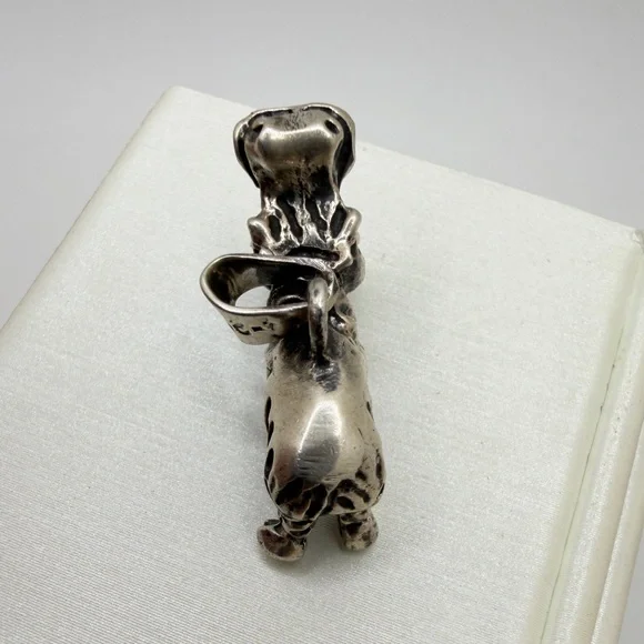 Possible vintage TAXCO sterling silver Hippopotamus charm or pendant! - Picture 4 of 14